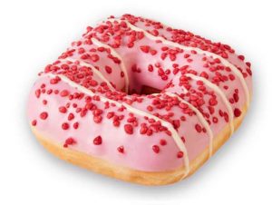 Pink Square Donuts