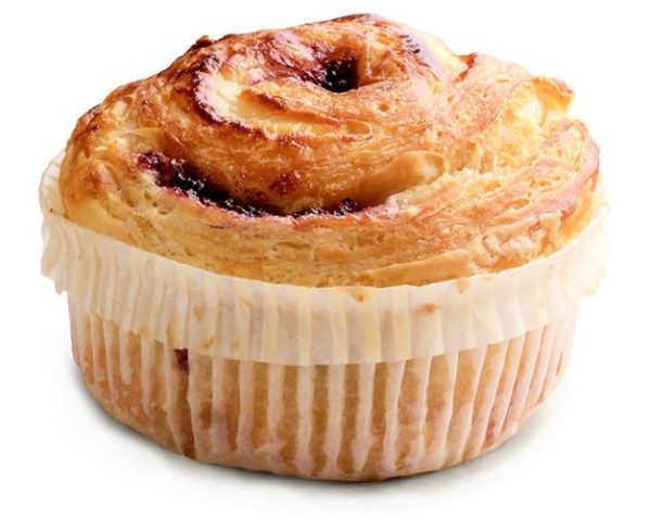 All Butter Raspberry Cheese Cruffin