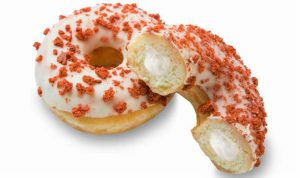 Red Velvet Filled Donuts
