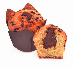 Chocolate Chip Filled Muffin
